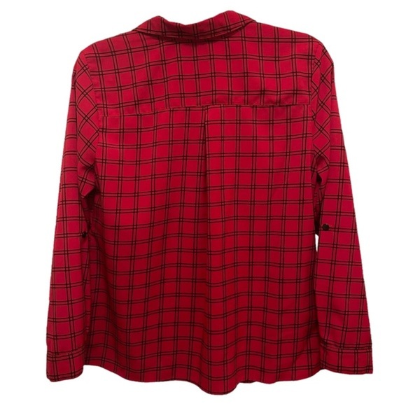 Coral Bay Red and black Checkered Top Size LP - Picture 4 of 7